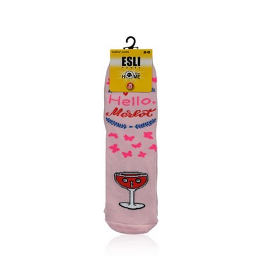 Женские махровые носки Home Line Esli " Merlot " , р.25