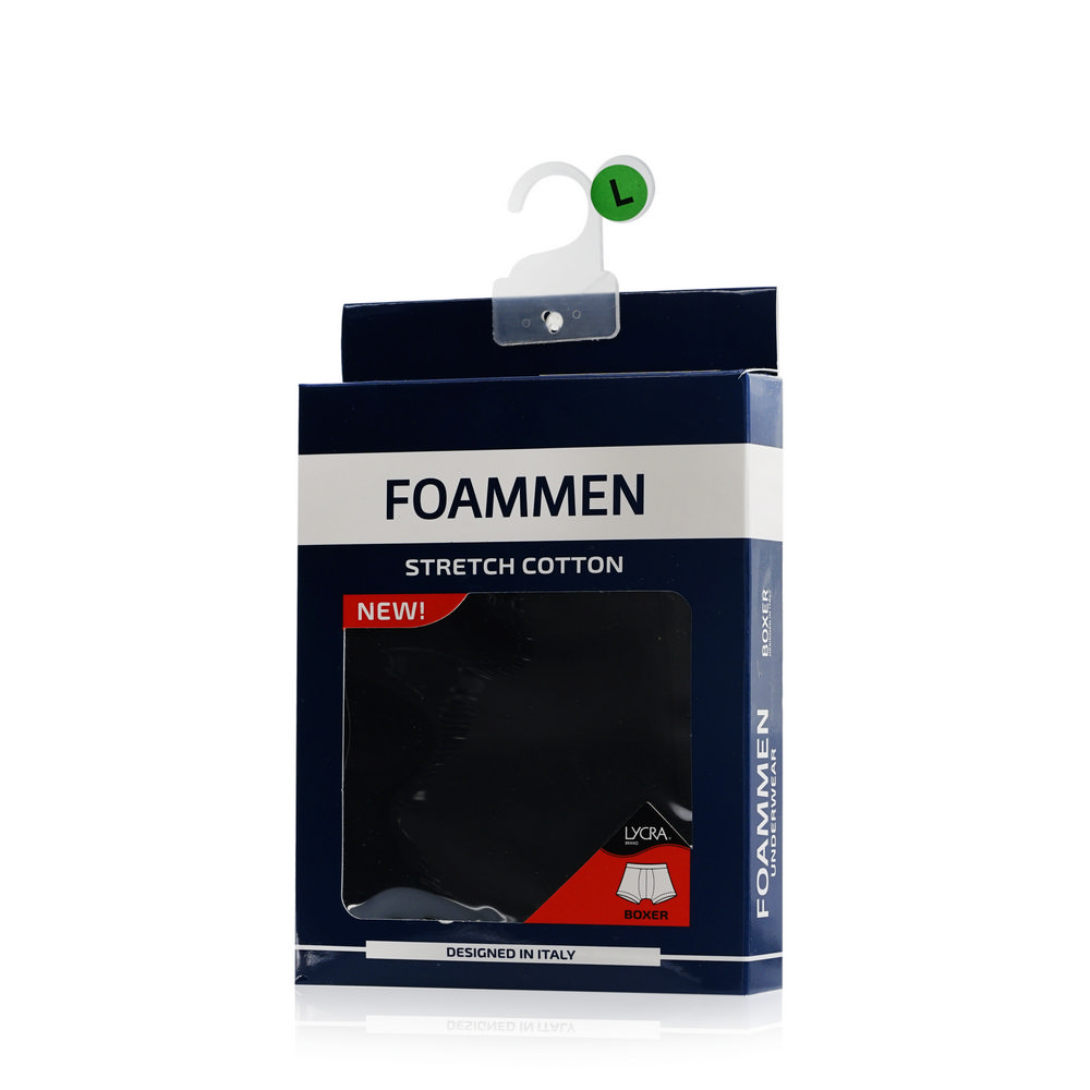 

Мужские трусы - боксеры Foammen Fo80509-2 , черные , L