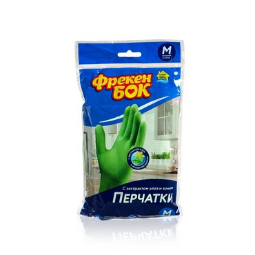 Перчатки Фрекен Бок ароматизированные " Алоэ + Ваниль " M