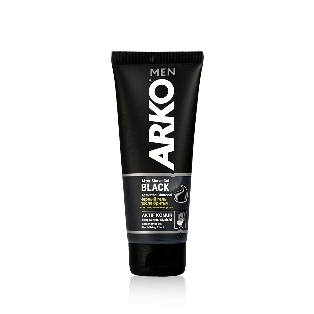 

Черный гель после бритья Arko " Black " с активированным углем 100мл