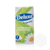 Носовые платочки Day Spa бумажные 3х-слойные , ароматизированные , ромашка 10шт