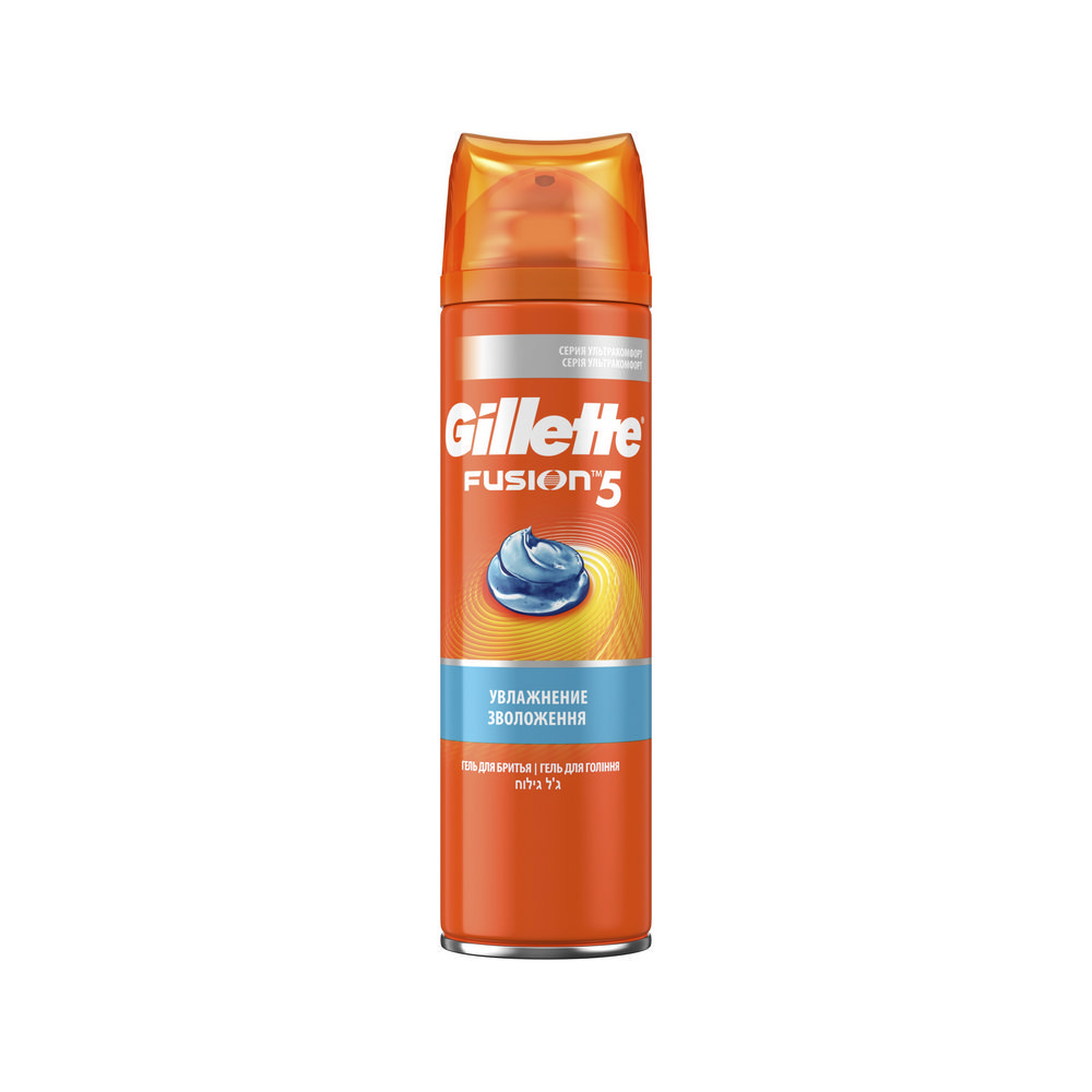 

Гель для бритья Gillette Fusion Proglide увлажняющий 200мл