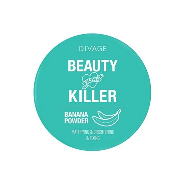 Рассыпчатая пудра для лица Divage Beauty Killer Banana Powder 01 14г