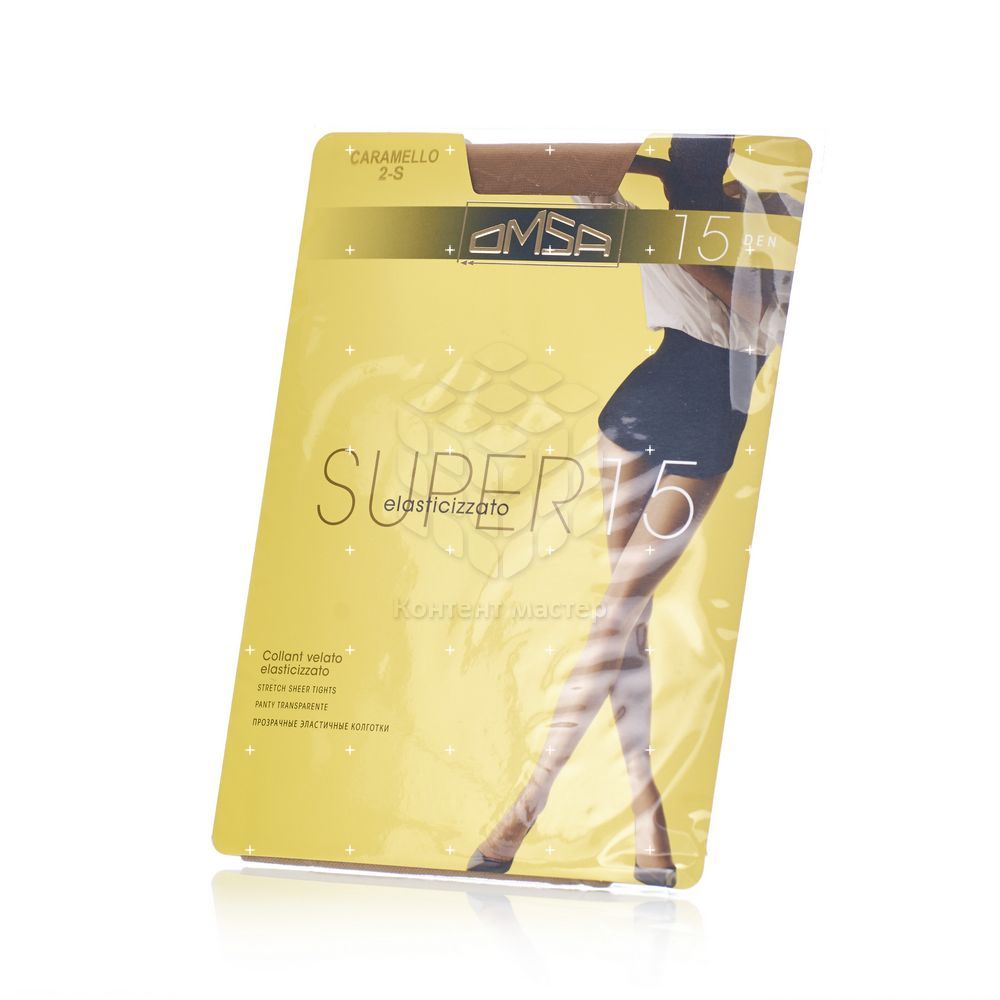 

Женские колготки Omsa Super 15den Caramello 2 размер