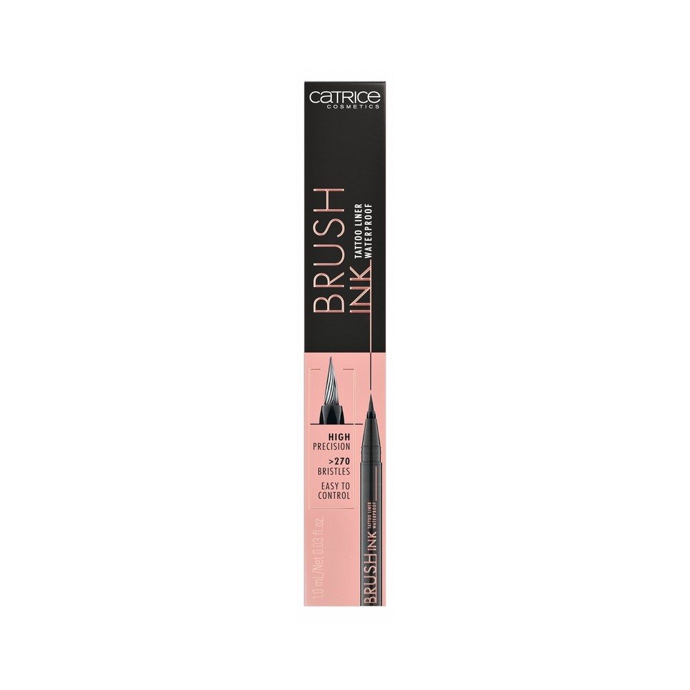 

Подводка для век Catrice Brush Ink Tattoo liner водостойкая 010 1мл