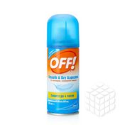 Аэрозоль Off! Smooth&Dry от комаров , слепней и мошек 100мл
