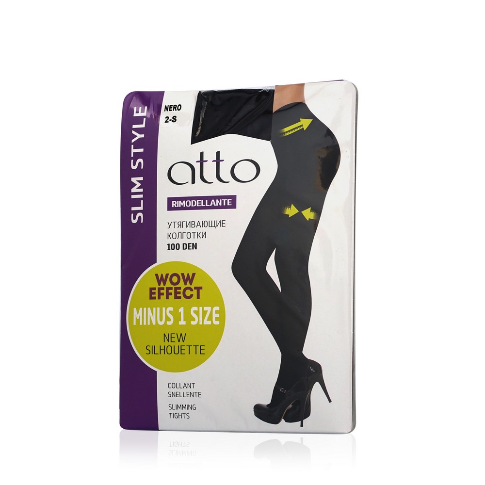 

Женские колготки Atto Minus 1 size из микрофибры 100den Nero 2 размер