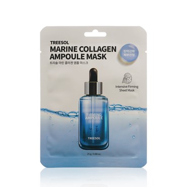 Маска для лица Treesol Marine Collagen Ampoule с морским коллагеном 25г