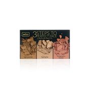Набор для контурирования лица Wibo " 3 STEPS TO PERFECT FACE " ( пудра + румяна + хайлайтер )