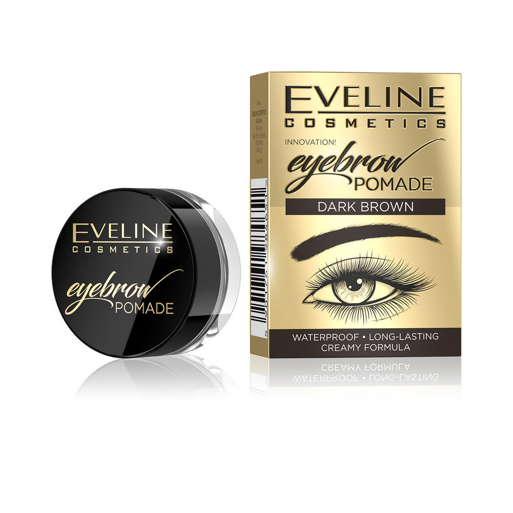 

Помадка для бровей Eveline Eyebrow Pomade Dark brown