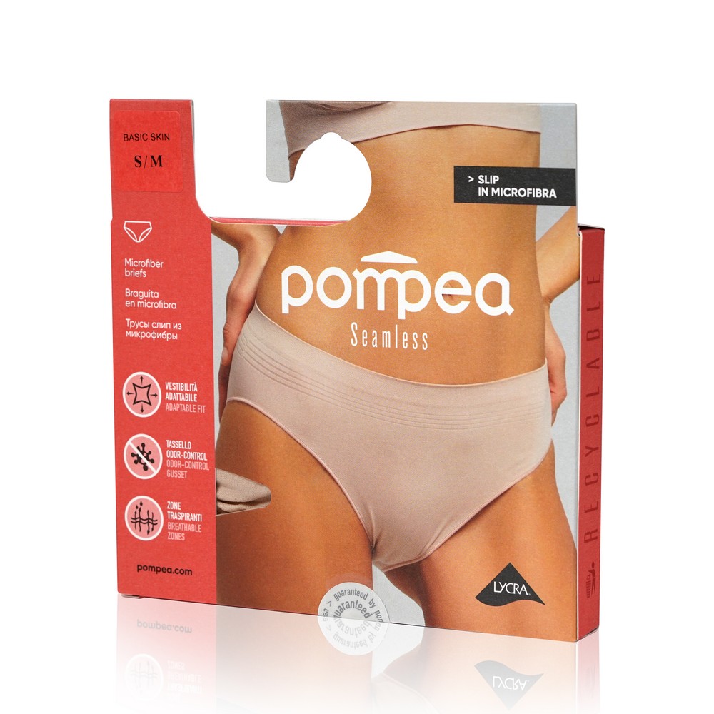 

Женские трусы Pompea Seamless Slip , Skinny , S/M