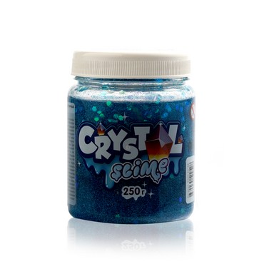 Лизун Slime Лаборатория " Crystal slime " Голубой 250г
