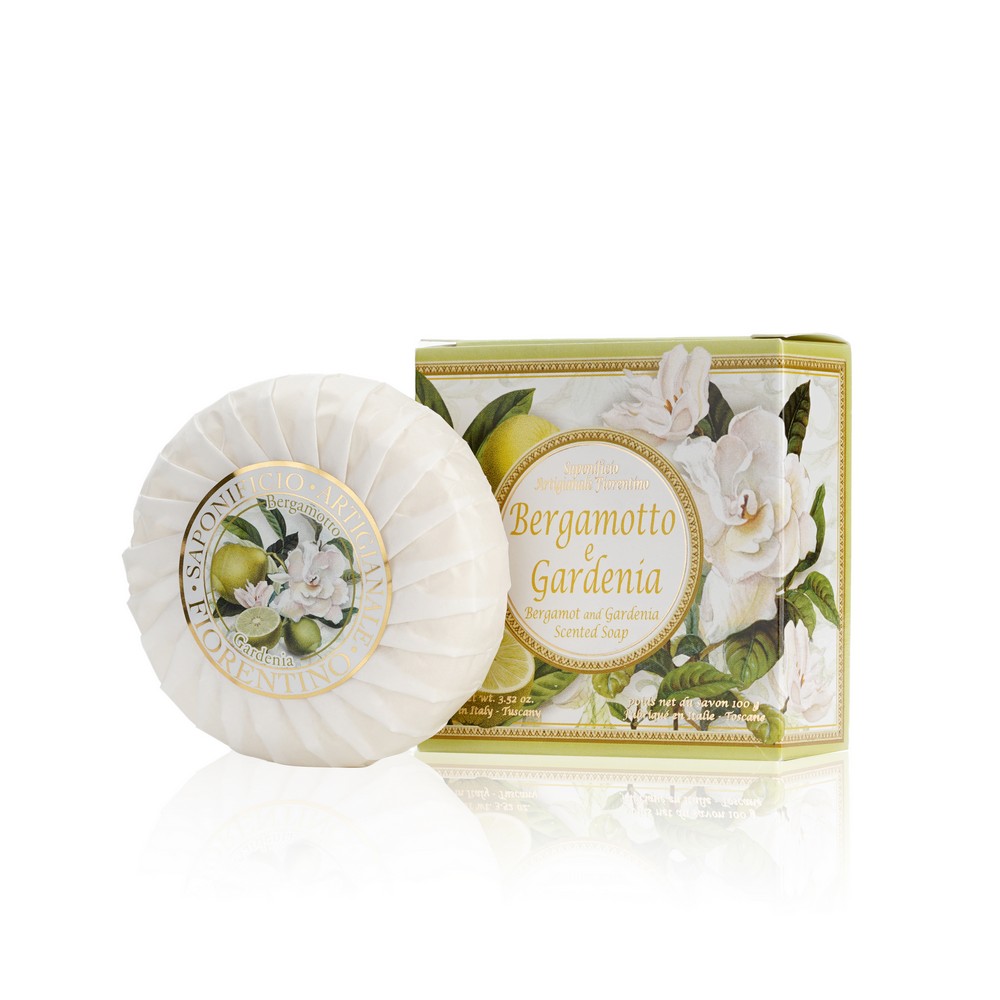 

Мыло туалетное Saponificio Artigianale Fiorentino " Bergamotto e Gardenia " 100г