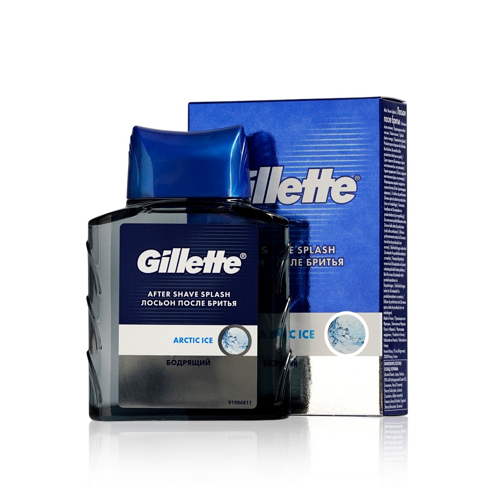 Мужской лосьон после бритья Gillette Series Arctic Ice 100мл