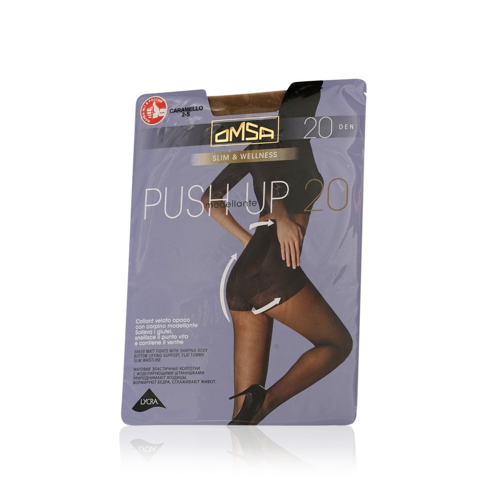 

Женские колготки Omsa Push Up 20den Caramello 2 размер