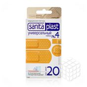 Пластырь Sanita plast универсальный набор №4 20шт