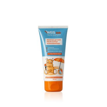 Детское молочко после загара WEIS Sun Expert " успокаивающее " 100мл