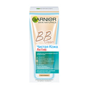 Увлажняющий BB крем Garnier Чистая Кожа Актив для лица против несовершенств Светло-бежевый 50мл