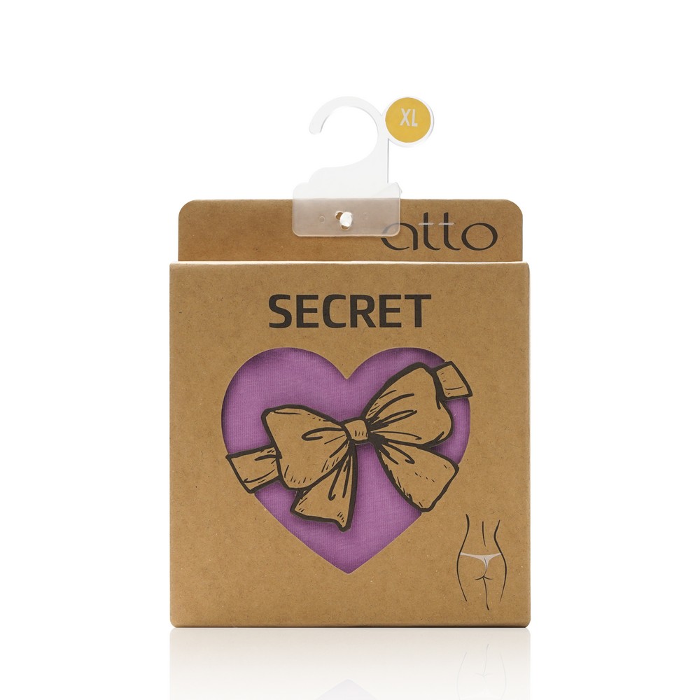 Женские трусы - стринги Atto Secret , Лиловый , XL женские трусы стринги atto secret розовый l