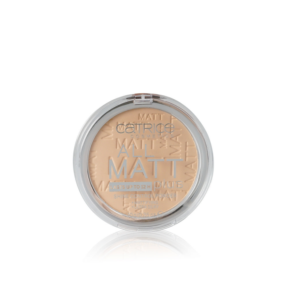 

Пудра для лица Catrice All Matt Plus Shine Control компактная 010 Transparent 10г