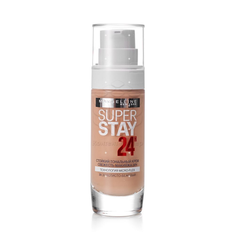 

Тональный крем Maybelline New York SuperStay 24 для лица 30 Золотисто-бежевый 30мл