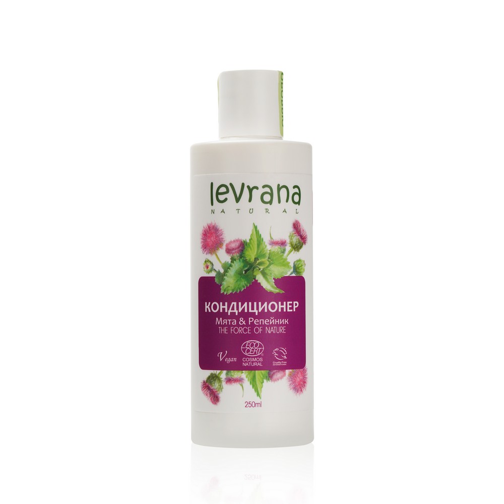 

Кондиционер для волос Levrana Natural Origin " мята и Репейник " 250мл