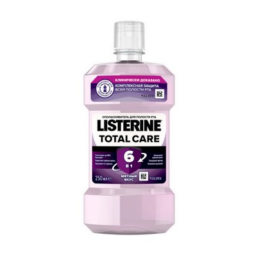 Ополаскиватель для полости рта Listerine Total Care 6 в 1 250мл
