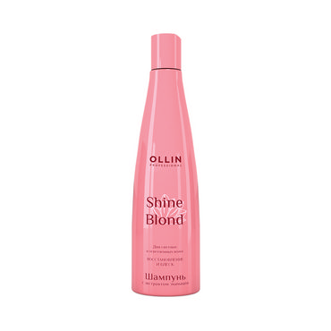 Шампунь с экстрактом эхинацеи Ollin Professional Shine Blond для светлых и осветленных волос 300мл
