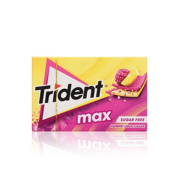 Жевательная резинка Trident Max " Малина и лимон " 23г