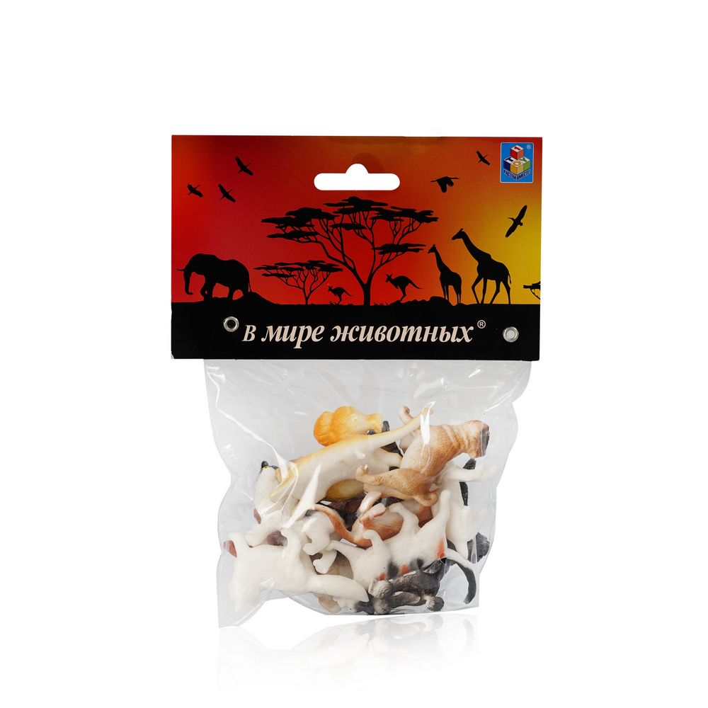 

Набор игрушек 1 Toy " В мире животных " собаки и кошки , в упаковке