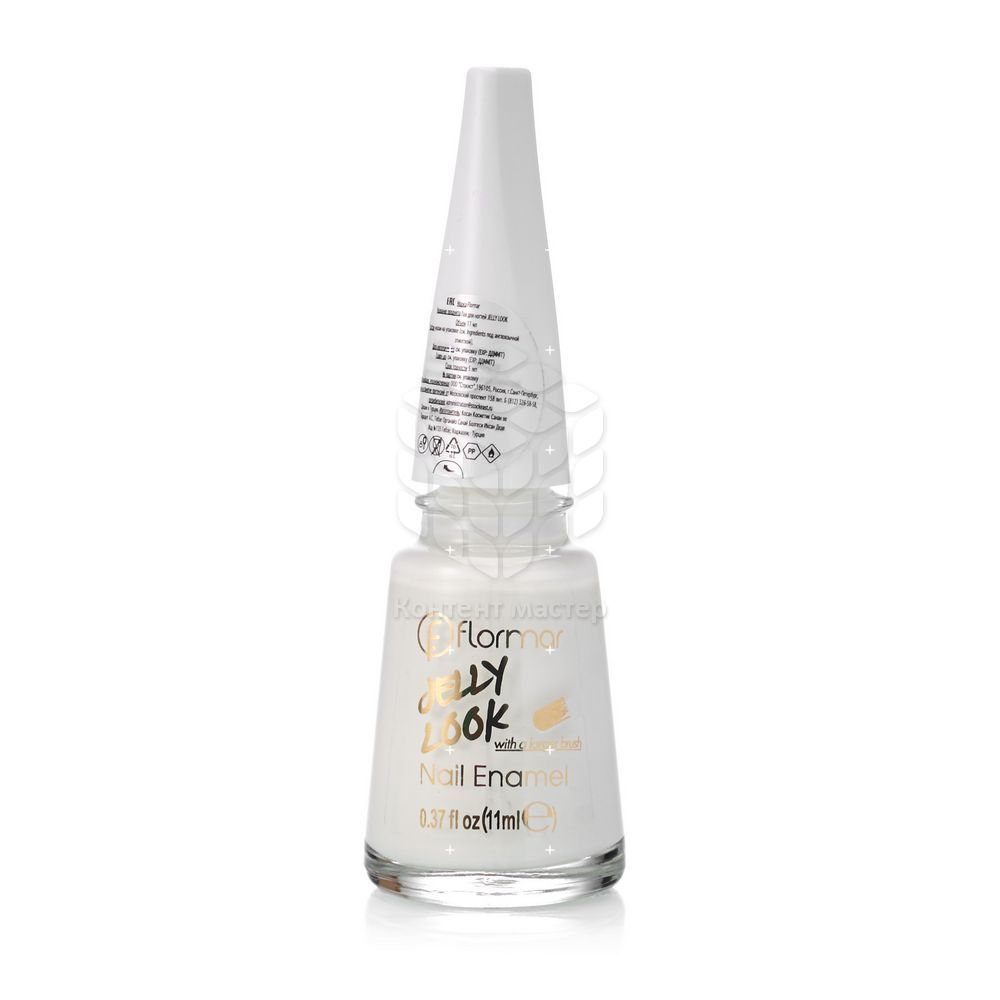 

Лак для ногтей Flormar Jelly Look Nail Enamel JL01 Pure Milk 11мл