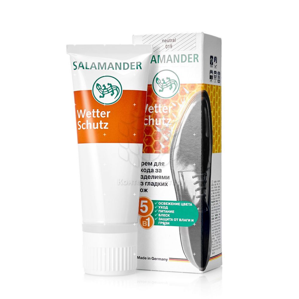 Salamander крем для обуви бесцветный