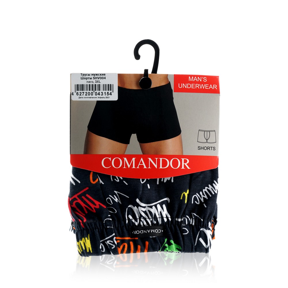 

Мужские трусы - боксеры Opium Comandor SHV004 Nero , XXXL