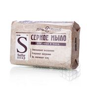 Туалетное мыло Невская Косметика для лица и тела " Серное " 90г