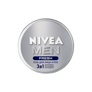 Гель для лица и рук Nivea Men " Fresh " 3 в 1 75мл