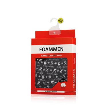 Мужские трусы - боксеры Foammen F080903 черные XXL