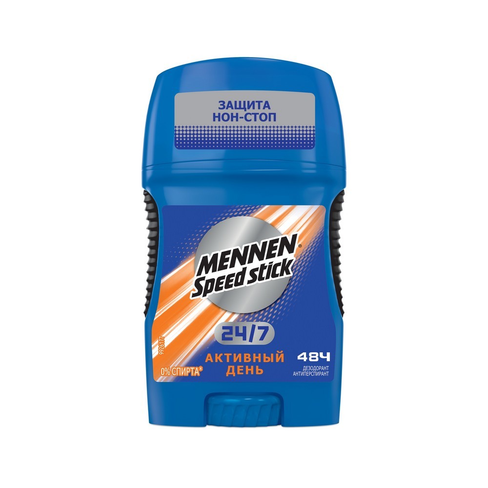

Мужской дезодорант - антиперспирант Mennen Speed Stick 24/7 Активный день 50г