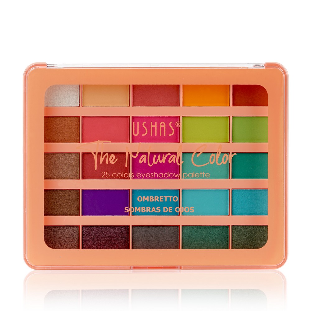 

Тени для век USHAS The natural color 25 цветов 39г