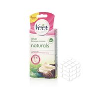 Восковые полоски для депиляции Veet Naturals для лица для нормальной и сухой кожи 18шт
