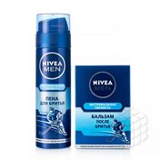 Мужской набор Nivea Экстремальная Свежесть ( пена для бритья 200мл + бальзам после бритья 100мл )