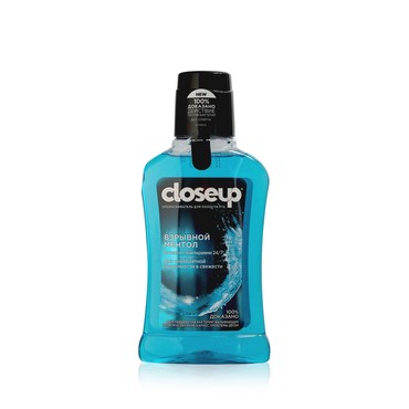 Ополаскиватель для полости рта Closeup Everfresh " Взрывной ментол " 250мл
