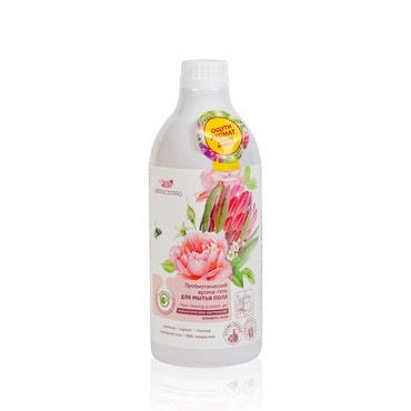 Пробиотический арома - гель для мытья пола AromaCleaninQ " Романтическое настроение " 750мл
