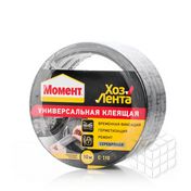 Лента Момент ХозЛента универсальная клеящая серебряная 10м