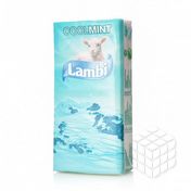 Бумажные носовые платочки Lambi , с ментолом 10шт