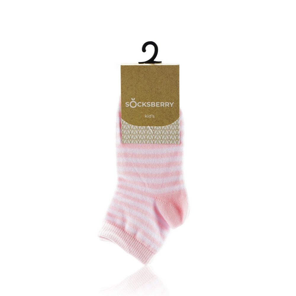 

Детские носки Socksberry Kids KS-0017 , Белые полосы на розовом , р.16