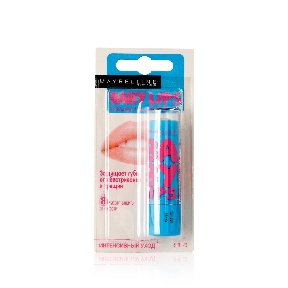 

Бальзам для губ Maybelline New York Baby Lips " Интенсивный уход " 4,4г