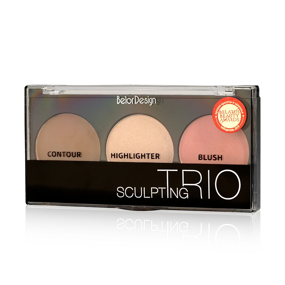 

Палетка для макияжа BelorDesign Sculpting Trio 2 5,8г