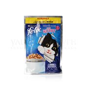 Влажный корм для котят Felix с курицей 85г
