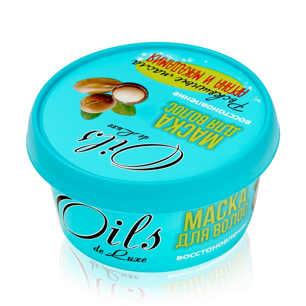 

Маска для волос Parli Oils de Luxe " Интенсивное восстановление " аргана и макадамия 150мл