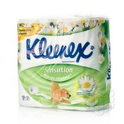 Туалетная бумага Kleenex Aroma Care 3х-слойная " Нежная ромашка " 4шт